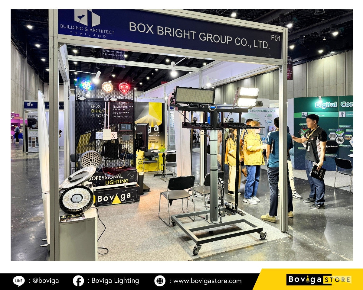 Box Bright Group ร่วมออกบูธงาน Building & Architect Thailand 2024