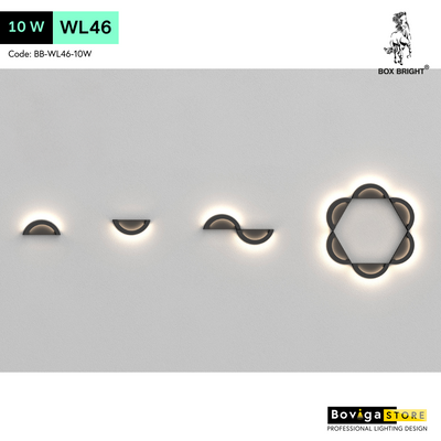 10W | รุ่น WL46 | LED Wall Light | โคมไฟ LED ติดผนัง