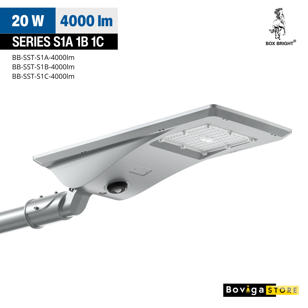 4000 lm | Solar Street Light Series 1A | Box Bright