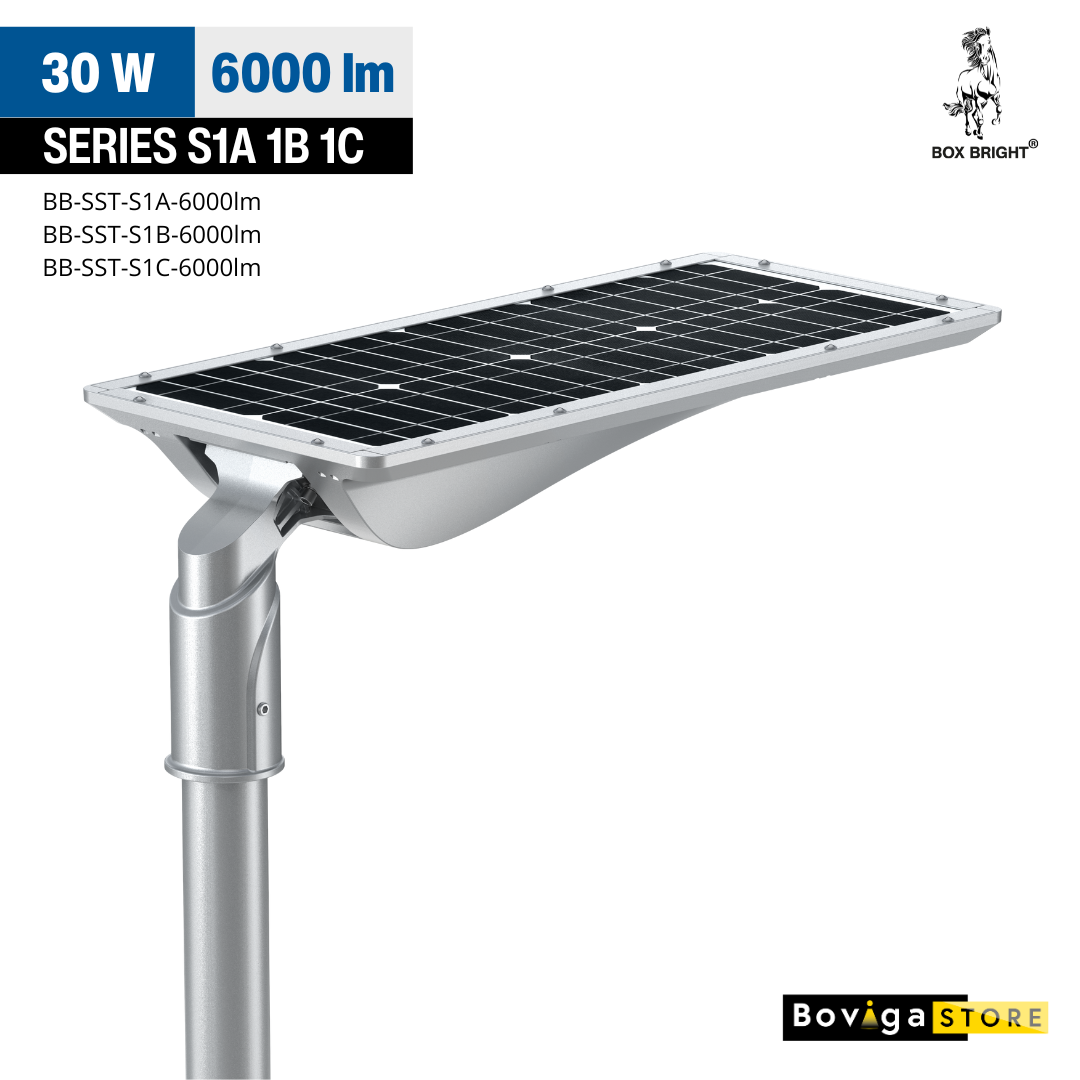 6000 lm | Solar Street Light Series 1A | Box Bright