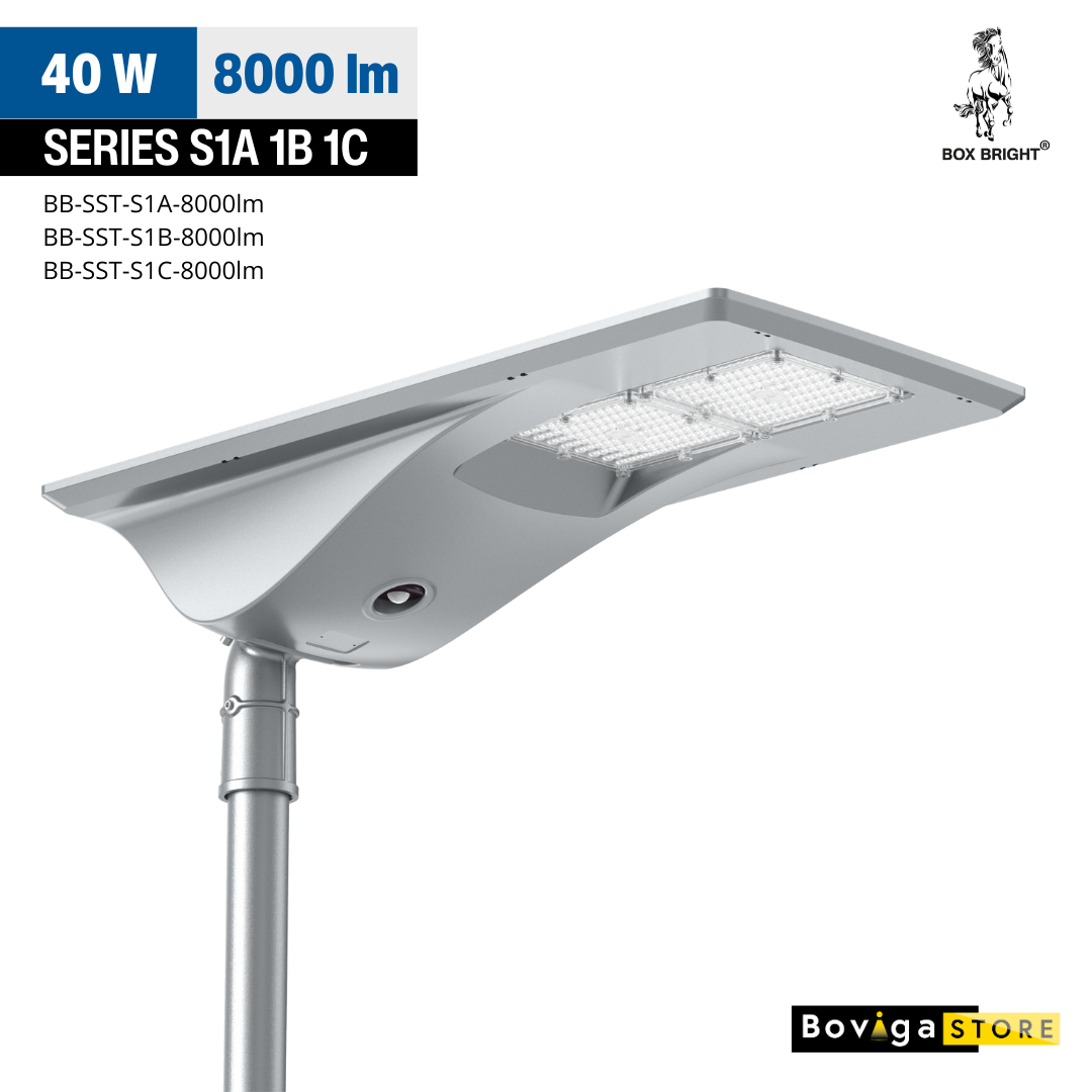8000 lm | Solar Street Light Series 1A | Box Bright