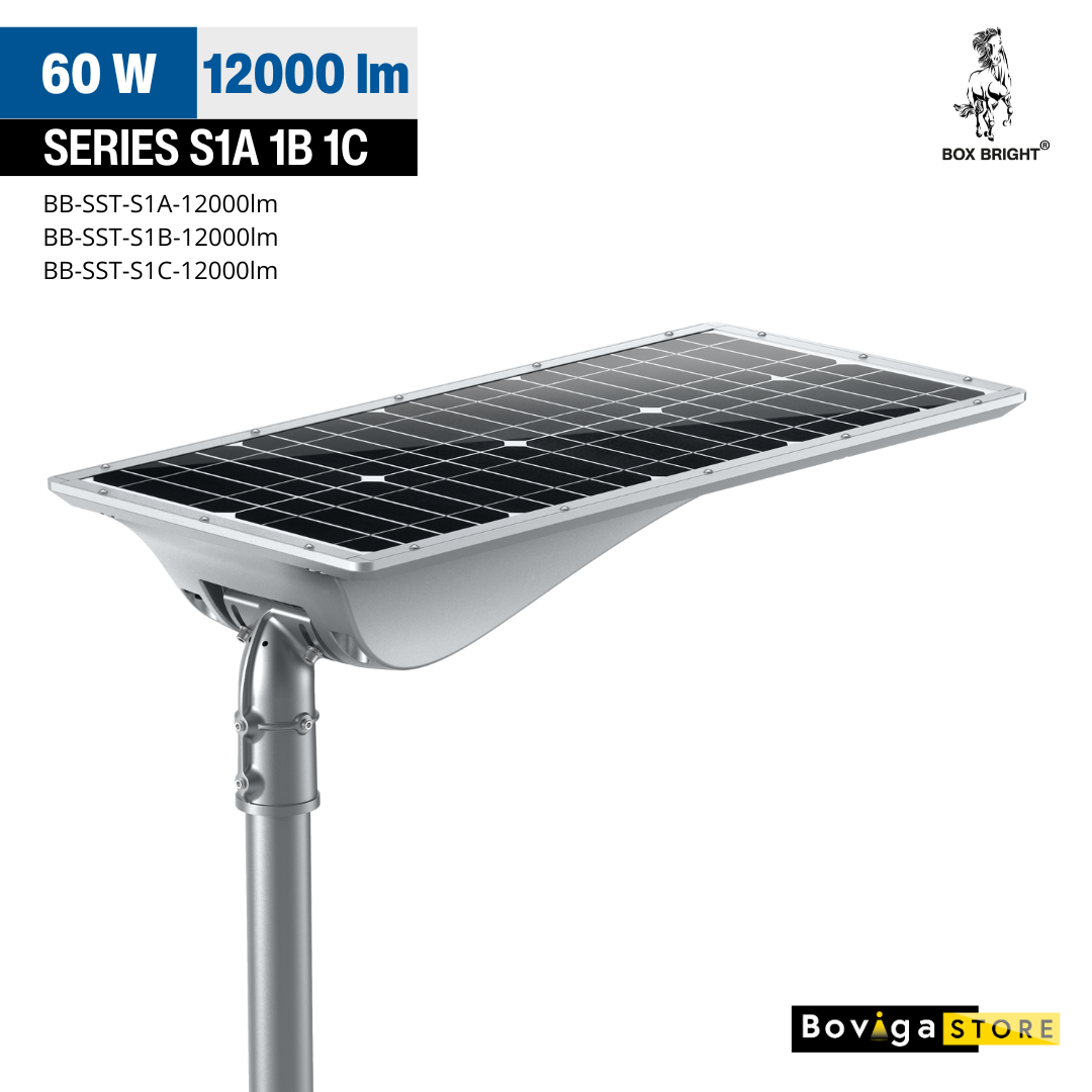 12000 lm | Solar Street Light Series 1A | Box Bright